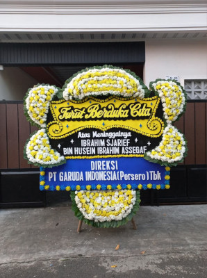 Papan Bunga Duka di Mekar Sari