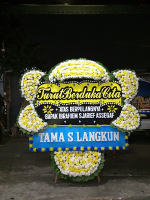 Papan Bunga Duka di Mekar Sari