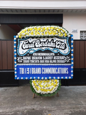 Papan Bunga Duka di Mekar Sari